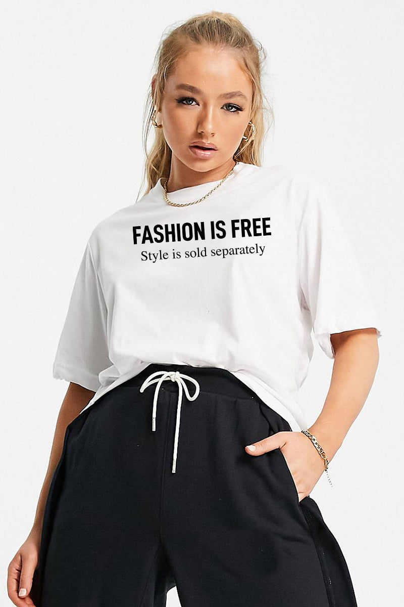 Short Sleeve T-Shirt-Fashion is Free